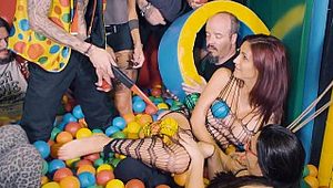  Ball pit orgy with Euro girls